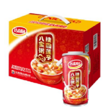 PLUS会员：达利园 桂圆莲子八宝粥速食早餐 360g*12罐 礼盒装