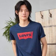 Levi's 李维斯 情侣款Logo印花纯棉短袖T恤17783-0199