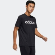 adidas NEO 男款圆领短袖运动T恤跑步