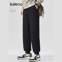 Baleno 班尼路 男款重磅百搭休闲束脚裤