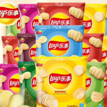 京东plus、百亿补贴：乐事 薯片小包装多口味原切膨化食品整箱办公室零食 32包