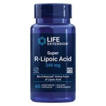 Life Extension 沿寿 超级右旋R-阿尔法硫辛酸抗糖美白丸 60粒