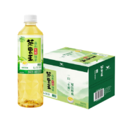 再降价、PLUS会员：President 统一 茶里王 高山生榨 无糖绿茶 500ml*15瓶 整箱