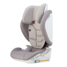 宝贝第一（Babyfirst）耀趣大儿童安全座椅汽车载3岁以上-12岁i-Size增高垫 椰奶白R943A