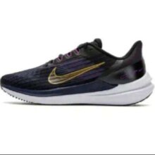 耐克（NIKE）官网男鞋跑鞋 2024春季Winflo气垫缓震运动鞋网面透气休闲跑步鞋 WINFLO 9/全掌气垫/紫色 44.5码(内长285mm)