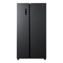 奥马(Homa)超薄冰箱对开门家用电冰箱一级能效风冷无霜双变频嵌入式冰箱BCD-452WKJ/B