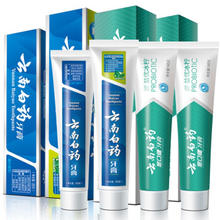云南白药 牙膏大规格四支装共560克奇葩清新套装 薄荷留兰清新口气