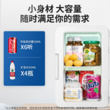 新飞（frestec）车载冰箱 8L小冰箱 迷你母乳冰箱小型家用宿舍租房便携式冰箱