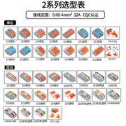 PCT一进一出接线端子单边10个装（签到红包可用）