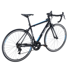 喜德盛（xds） 公路自行车RC200运动骑行通勤学生成人青少年700C变速车赛车单车 黑蓝480mm(165-175身高）