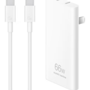 HUAWEI 华为 P0009 氮化镓充电器 Type-C 66W+双Type-C 6A 数据线 0.5m 白色 线充套装