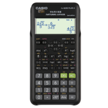 卡西欧(CASIO) FX-82ES PLUS A-2 函数科学计算器学生考试日常学习智黑 大学高中初中学生适用