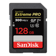 闪迪（SanDisk）128GB SD存储卡U3 C10 8K数码相机内存卡读速300MB/s 写速260MB/s 支持V90高清视频 畅快连拍