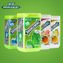 12日14点、限1000件、聚划算百亿补贴：绿箭弹立方口香糖40g*3瓶