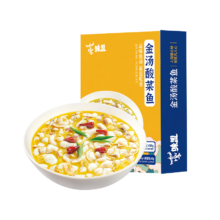 PLUS会员：味盟 金汤酸菜鱼430g*3盒 +赠品惊喜盲盒（鸡丁肉丝鸡排）一份