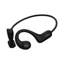 QCY Crossky Link真无线蓝牙耳机挂耳式运动开放性气传导不入耳通话降噪适用于全手机 黑色