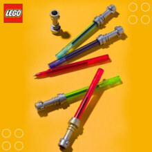 乐高（LEGO）积木星球大战系列-光剑原子笔(4入)男孩女孩儿童玩具学生开学礼物