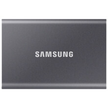三星T7移动固态硬盘1TB USB3.2电脑安卓手机硬件加密外置两用SSD
