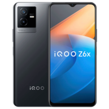 vivo iQOO Z6x 8GB+256GB 黑镜 6000mAh巨量电池 44W闪充 6nm强劲芯 5G智能手机iqooz6x