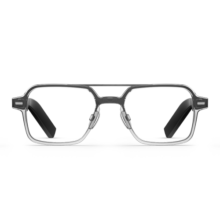 华为耳机智能眼镜 飞行员全框光学镜 透灰色