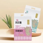 阿皮鲁 四合一混合豆腐猫砂 6L