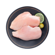 大用 鸡大胸 1kg/袋 冷冻生鲜 健身鸡胸肉鸡肉轻食 清真食品 白羽肉鸡
