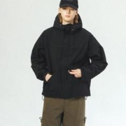 714STREET 特氟龙外套2023新款户外登山服连帽夹克情侣款男女同款