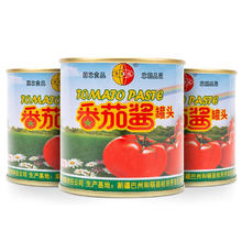 半球红 新疆番茄酱198g罐头无添加剂0脂肪纯西红柿调味料蕃茄酱 半球红198g7.92元