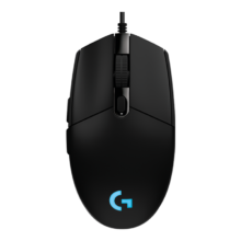 PLUS会员：logitech 罗技 G102 二代 有线鼠标 8000DPI RGB 黑色