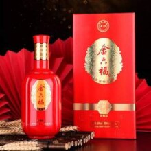 金六福 金世纪·经典版 50度浓香型白酒500mL*6瓶礼盒装