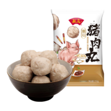 PLUS会员:潮庭 正宗汕头手工猪肉丸 250g*3件+赠牛筋丸150g*3件