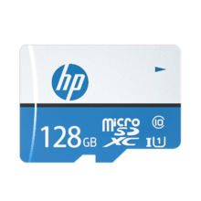 惠普（HP）128GB TF（MicroSD）存储卡 U1 A1 C10 行车记录仪&监控&手机内存卡 读速100MB/s