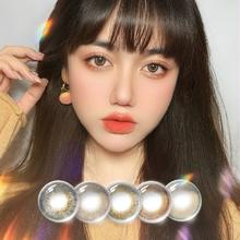 拍2件送镜盒 ENA美瞳半年抛2片