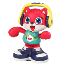 汇乐玩具（HUILE TOYS）跳舞猫锂电版儿童玩具会唱歌说话的网红婴儿早教玩具男女孩礼物  跳舞猫锂电版(红）