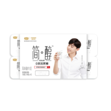 君乐宝 简醇 0添加蔗糖 90g *8联杯装 低温酸奶酸牛奶 生鲜 健康轻食