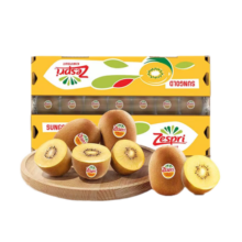 佳沛（zespri）新西兰进口奇异果金果黄心猕猴桃特大果礼盒巨大果彩箱礼盒 12枚礼盒 大果 单果135- 145g
