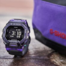 卡西欧（CASIO） g-shock手表男计步训练功能户外运动电子表防震防水石英男表 GBD-200SM-1A6