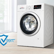 PLUS会员：BOSCH 博世 WAP282602W+WTW875601W 热泵式洗烘套装 白色