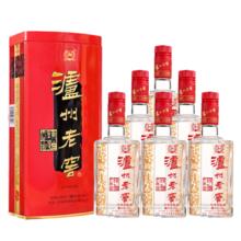 泸州老窖 六年窖头曲 浓香38度 500mL*6瓶