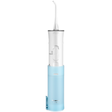 松下（Panasonic）冲牙器洗牙器水牙线 高压喷射水流便携洁牙器 桶式收纳生日礼物送男友送女友ADJ4蓝