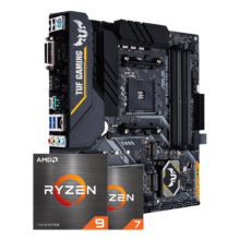 京东百亿补贴，PLUS会员：AMD 锐龙CPU搭华硕B450/B550M 主板CPU套装 华硕 TUF B450M-PRO