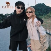 破风者 骆驼情侣户外硬壳冲锋衣