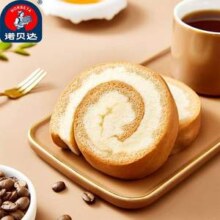 诺贝达 骆驼奶蛋糕卷500g*2箱
