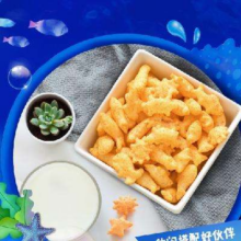 好丽友（orion）休闲零食大礼包非油炸好多鱼六连包198g(茄汁味+烧烤味+海苔味)*2*3件