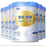 惠氏 惠氏铂臻 4段S-26 780G 3-6岁儿童配方成长奶粉 瑞士原装进口 铂臻4新升级780g*6罐