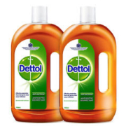 Dettol 滴露 洗衣消毒液1.8L*2消毒水家用杀菌消毒家用室内官方旗舰旗舰店