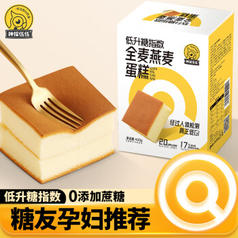 神探伍伍 全麦燕麦蛋糕 400g 【0添加蔗糖】