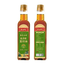 再降价：武当花 小榨低芥酸菜籽油 500ml