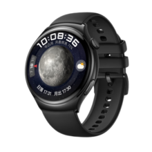华为HUAWEI WATCH 4 幻月黑 46mm表盘 eSIM独立通话 高血糖风险评估研究 微信手表版 华为运动智能手表