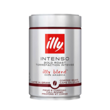 ILLY意大利原装进口 illy意利意式浓缩 深度烘培咖啡豆250g*6罐